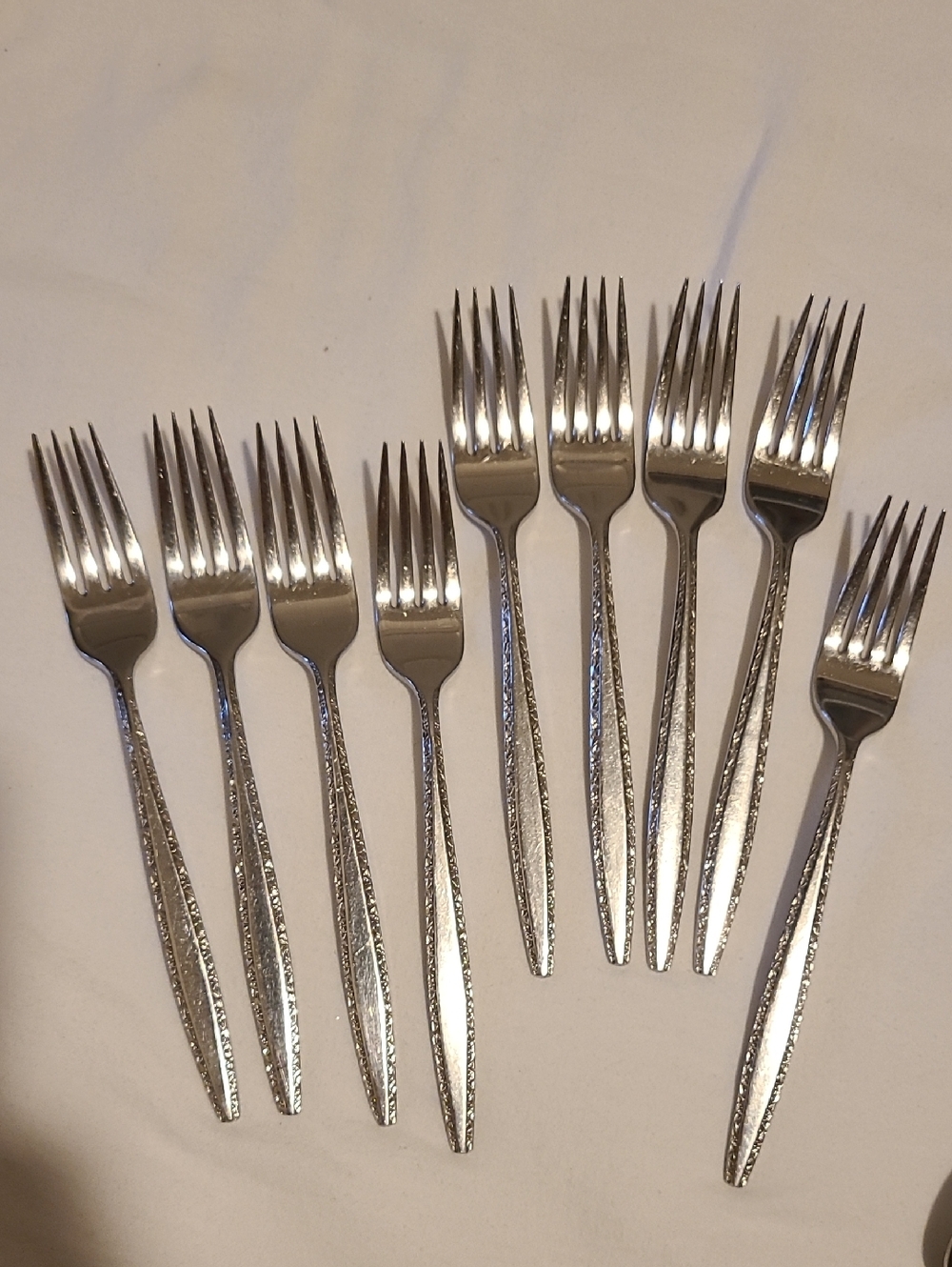 International Decorator Stainless Flatware Forks Silverware